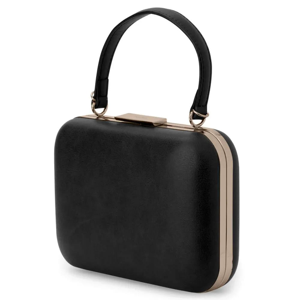 Olga Berg Bolso Mano Ruby- Negro