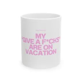 On vacation - Mug