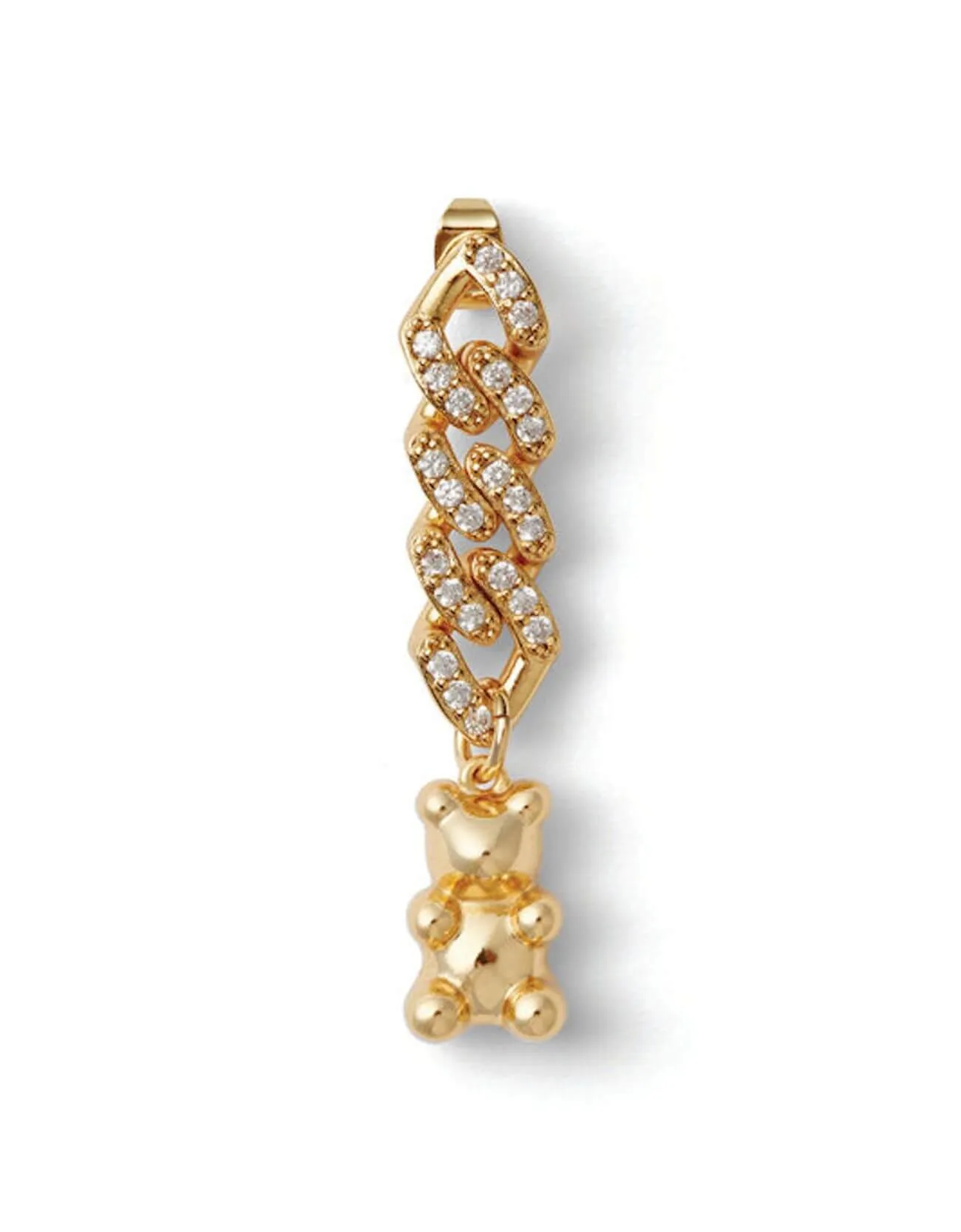 Pave Nostalgia Earring | Gold