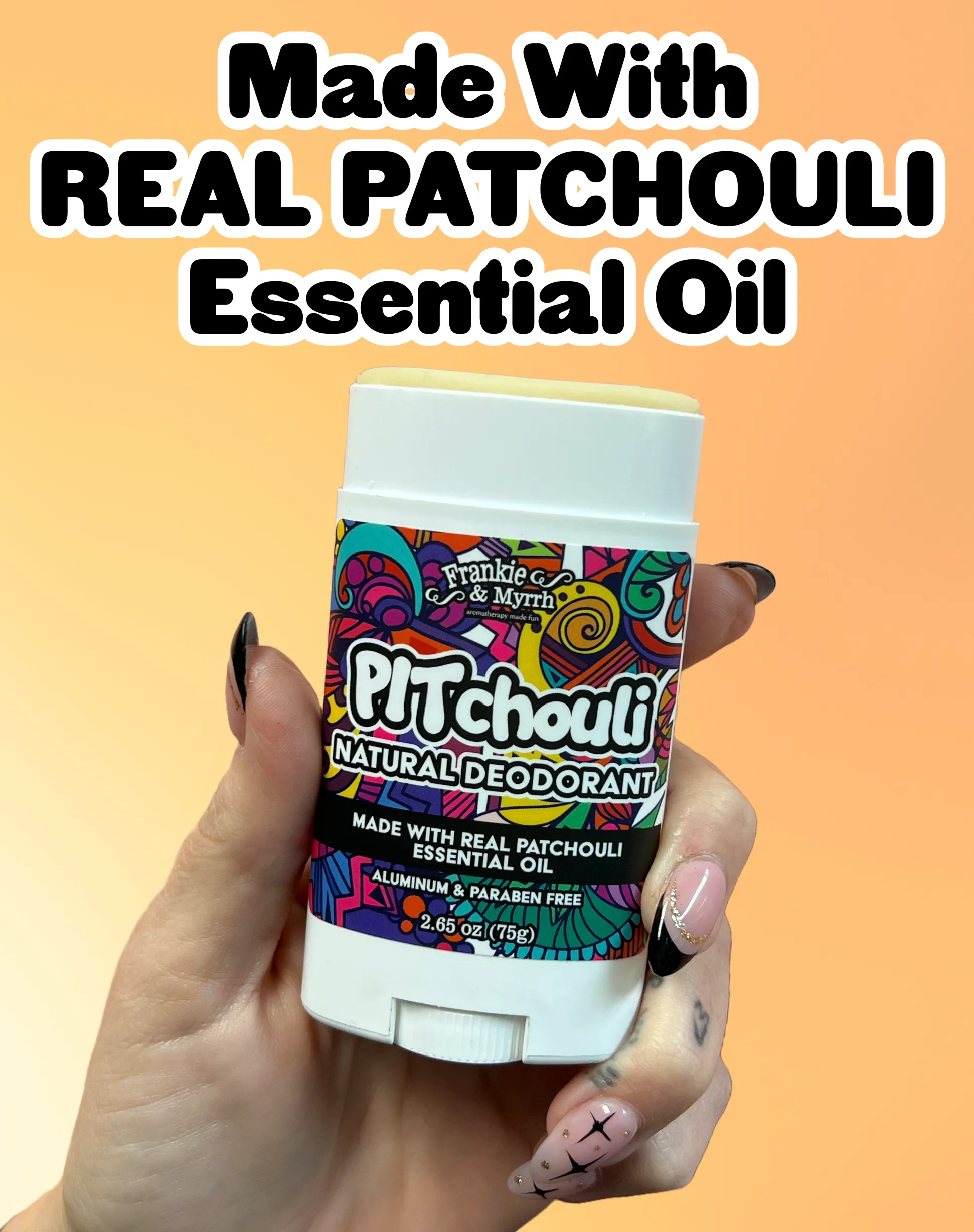 PITchouli 2 Pack | Natural Deodorants | Patchouli