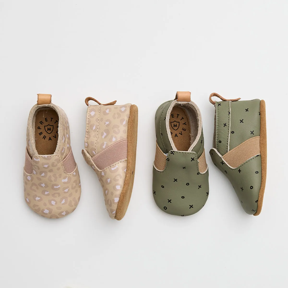 Pretty Brave AW23 Slip-on - Blush Leopard