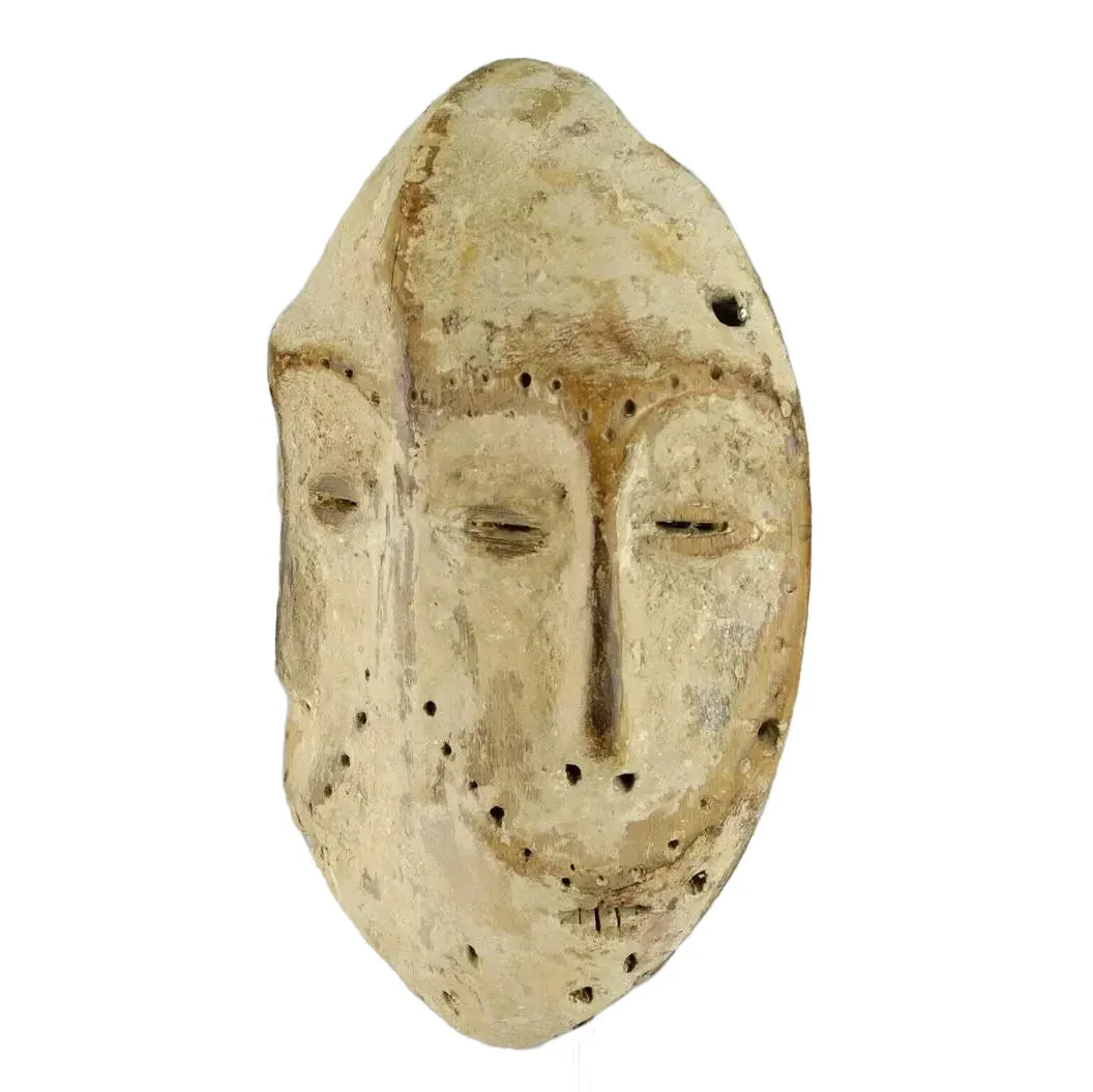 Rare Double Lega Bwami Idimu Mask, Congo #62