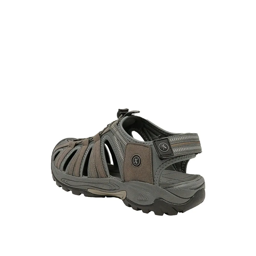 Sandalias Trekking Aldea Gris Oscuro- Outlet precios especiales