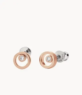 Skagen Elin Crystal Circle Earrings SKJ0853791