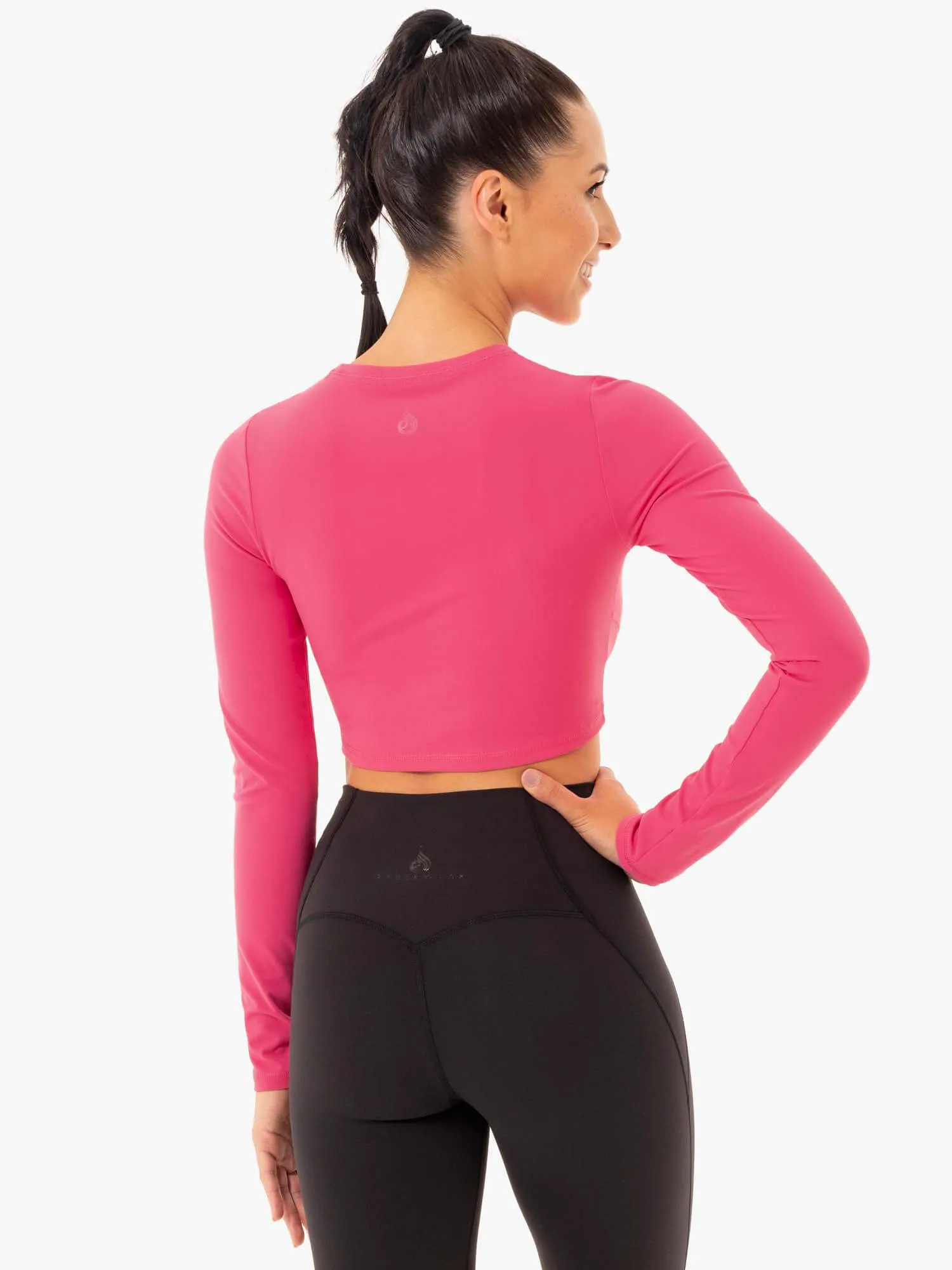 Sola Long Sleeve Top - Pink