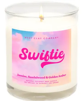 Swiftie Candle - Jasmine, Sandalwood & Amber Scents