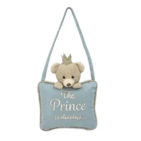 the Prince Is Sleeping Door Hanger