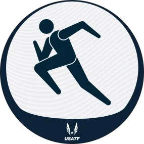 USATF Pictogram Sticker - Sprint